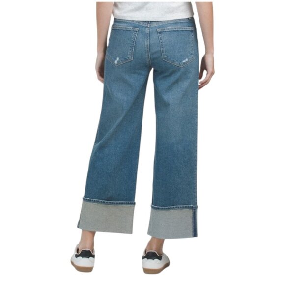 PAIGE Sasha Ankle Wide Cuff Jeans - Picture 2 of 2